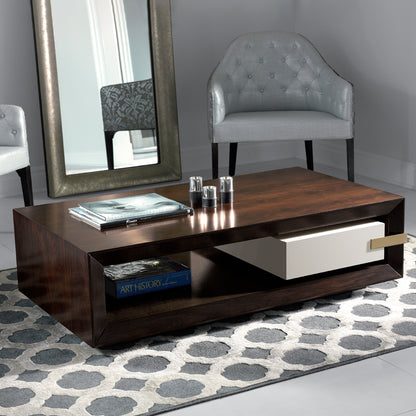 Luxury Dark Rosewood Coffee Table