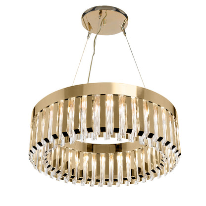 Luxury Designer 24 Carat Gold Plated Chandelier