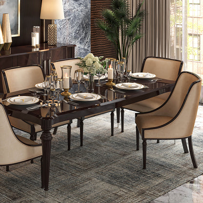 Luxury Exclusive Dining Table And Chairs Set