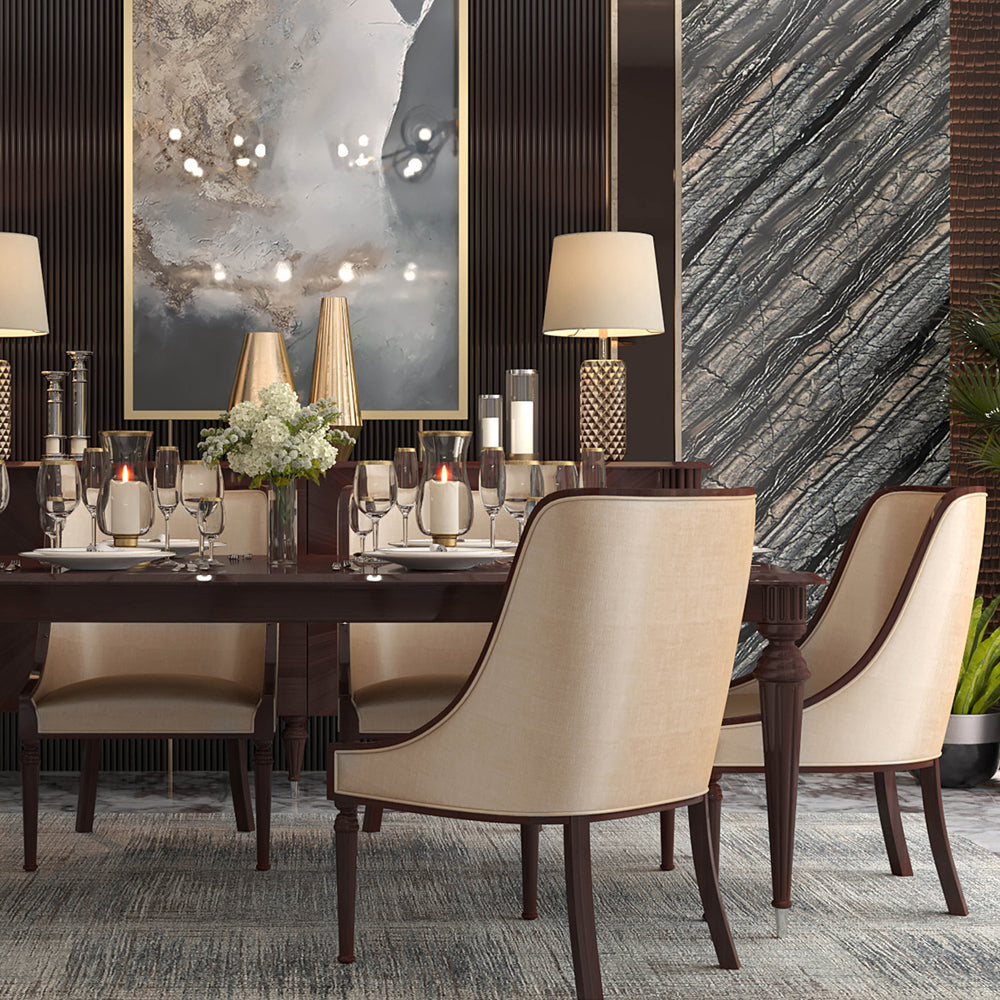 Luxury Exclusive Dining Table And Chairs Set