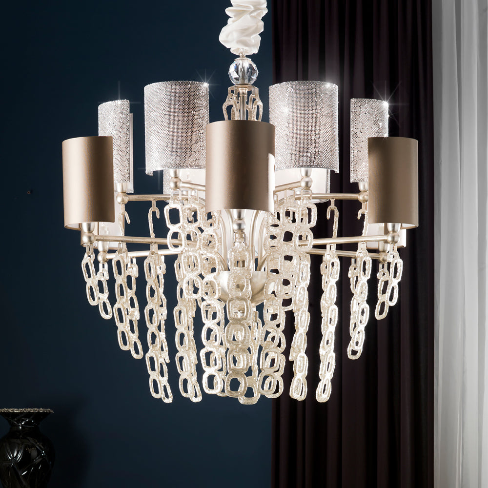 Luxury Hand Made Glass Modern Chandelier