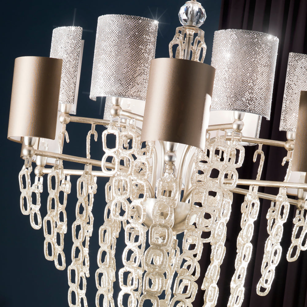 Luxury Hand Made Glass Modern Chandelier