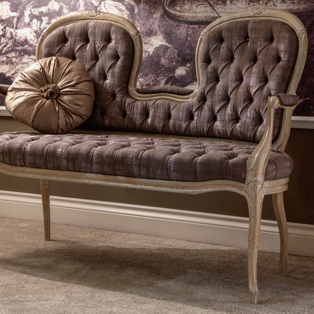 Luxury Italian Bench Style Sofa