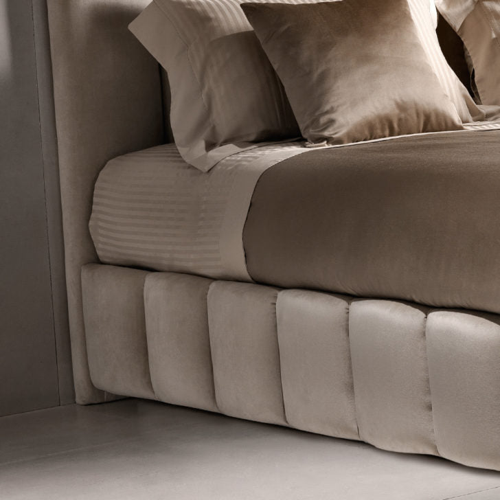 Luxury Designer Velvet Upholstered Bed