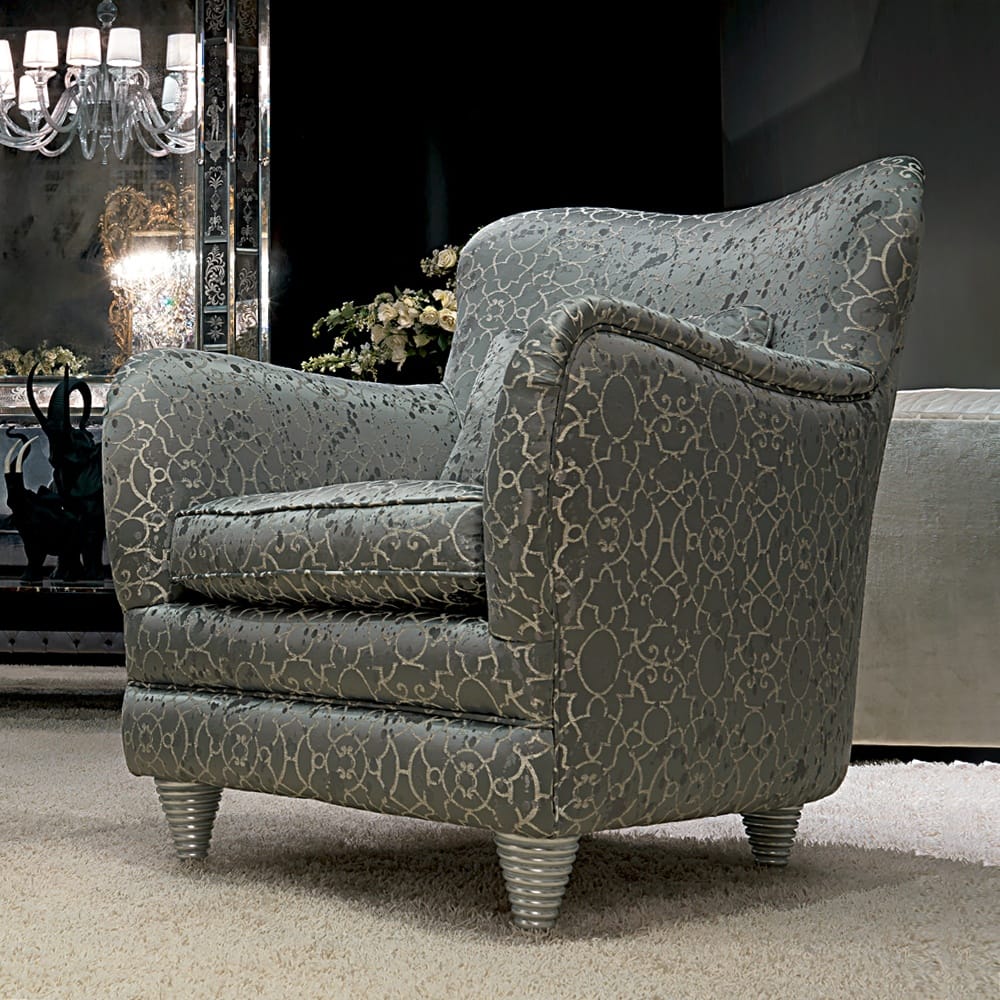 Luxury Italian Lounge Armchair