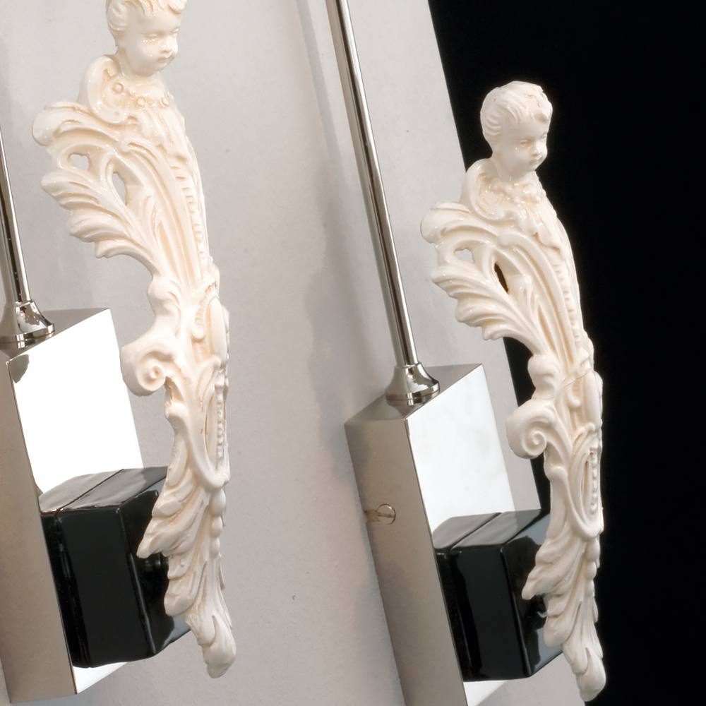 Luxury Majolica Modern Italian Wall Light