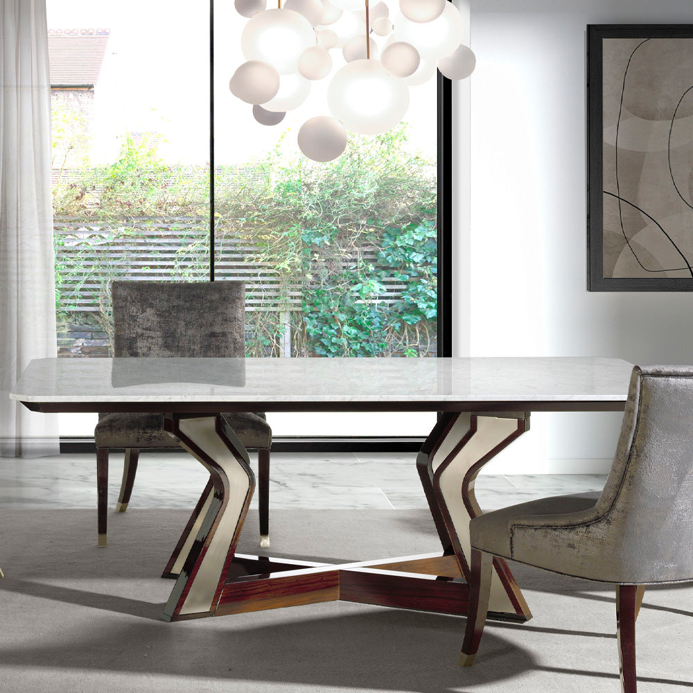 Luxury Marble Top Dining Table