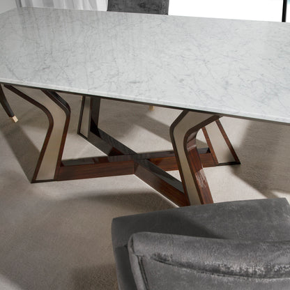 Luxury Marble Top Dining Table