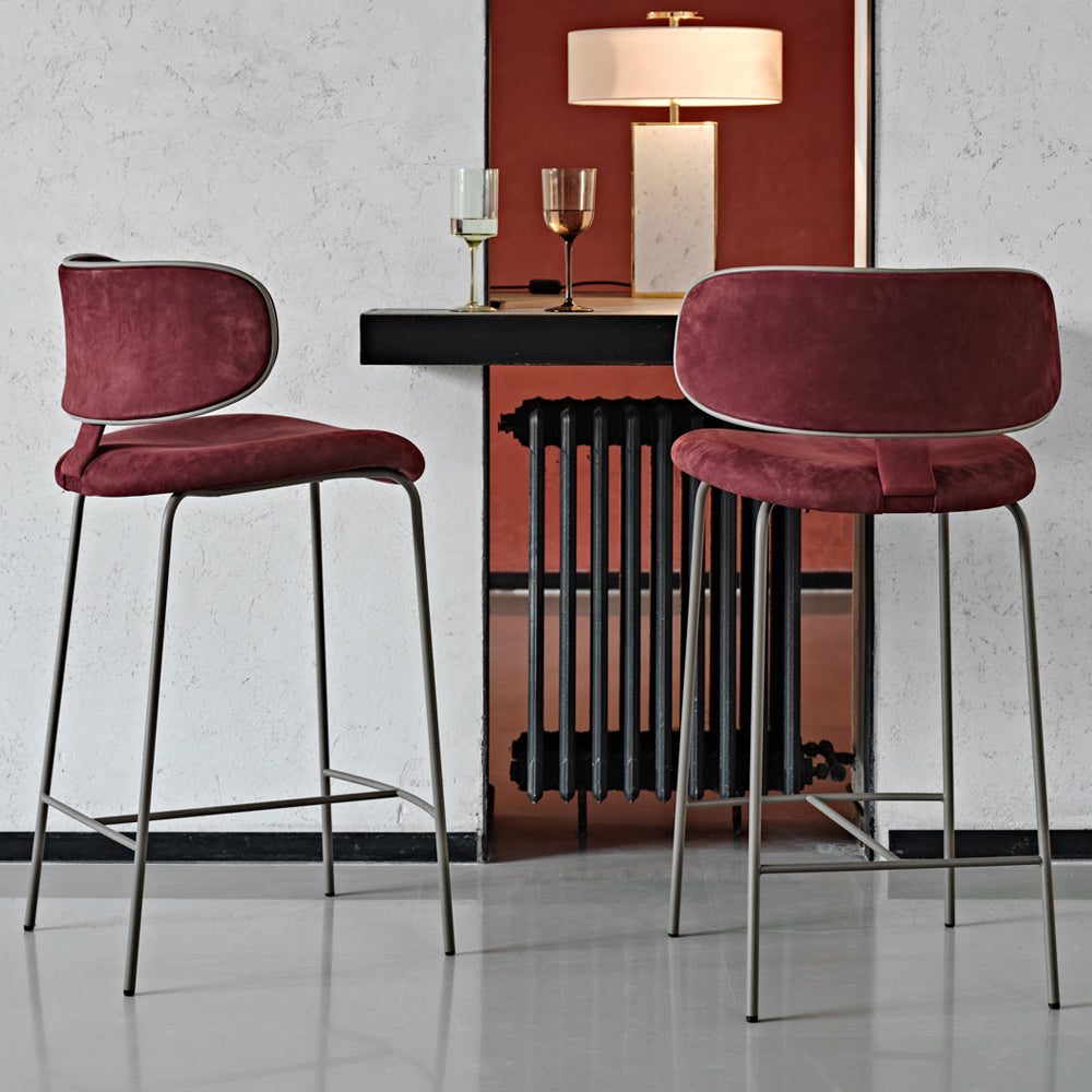 Luxury Mid Century Style Bar Stool