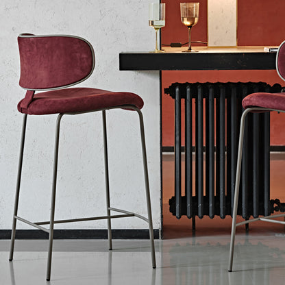 Luxury Mid Century Style Bar Stool