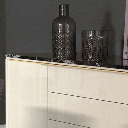 Luxury Modern Sideboard With Marble Top