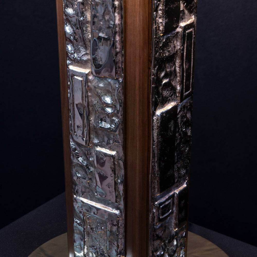 Luxury Patterned Brass Cast Table Lamp