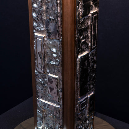 Luxury Patterned Brass Cast Table Lamp