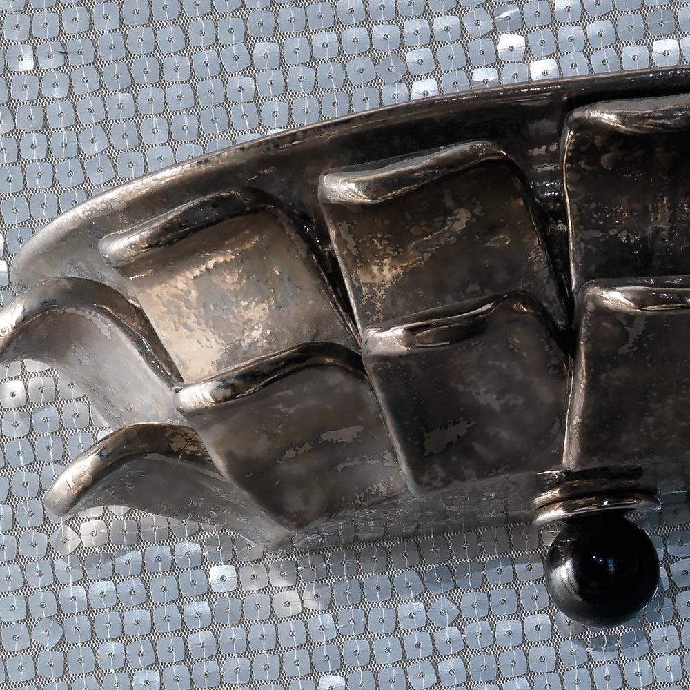 Luxury Platinum Plated Classic Italian Wall Light