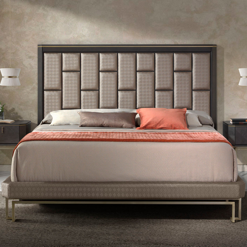 Luxury Panel Upholstered Bed