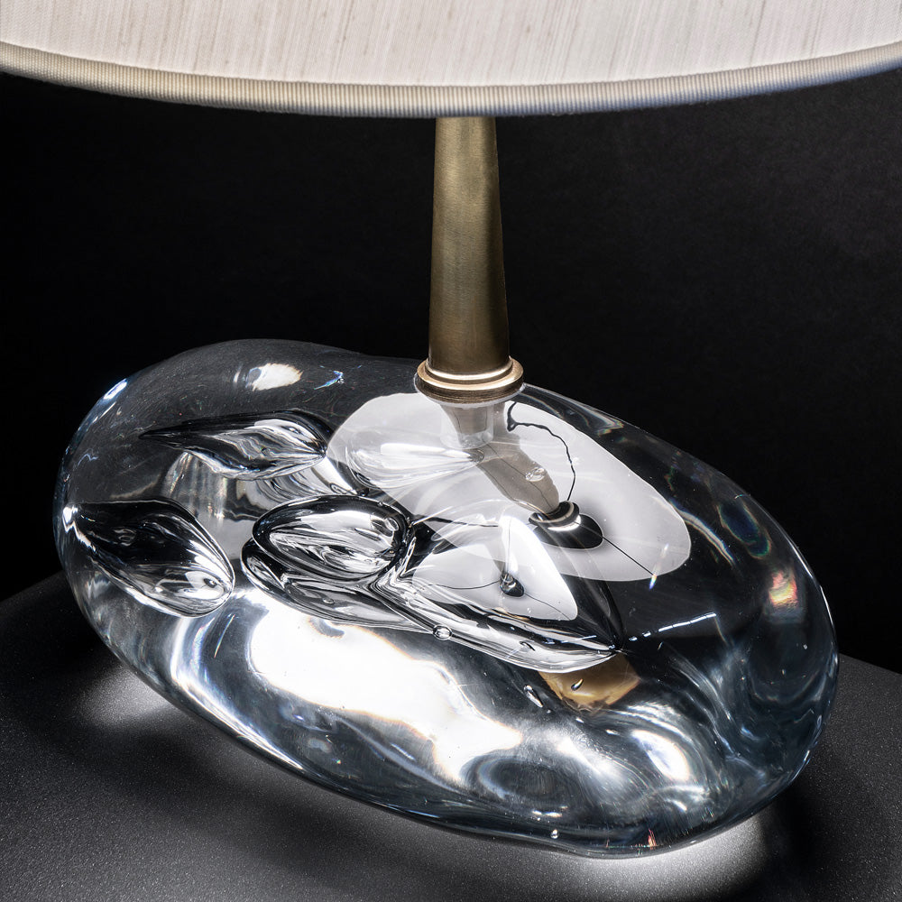 Luxury Table Lamp With Crystal Base