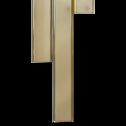 Luxury Triple Gold Plated Wall Light