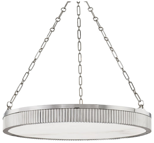 Lynden 8 Light Pendant - Polished Nickel