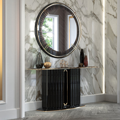 Marble Art Deco Style Console Table