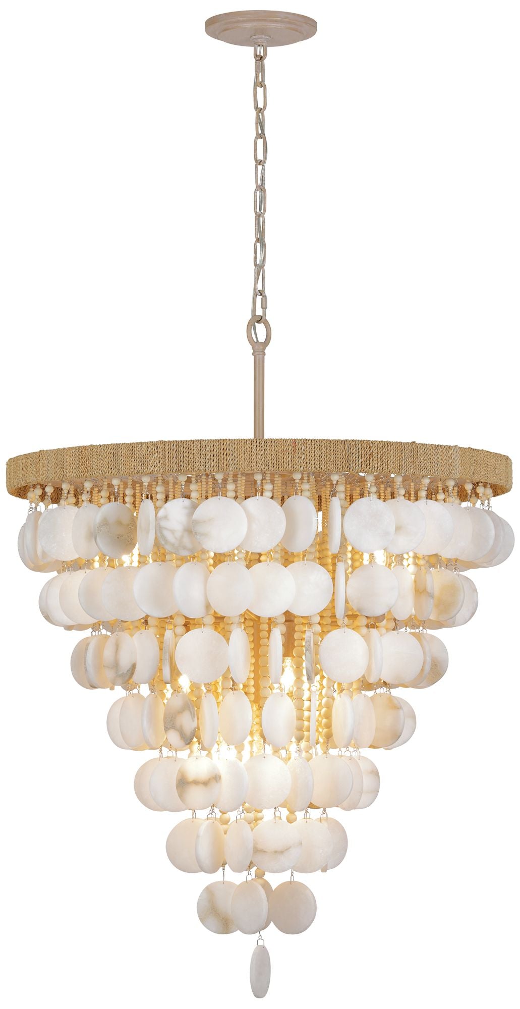 Metropolitan Aurelia's Cove 12-Light Autumn White Pendant