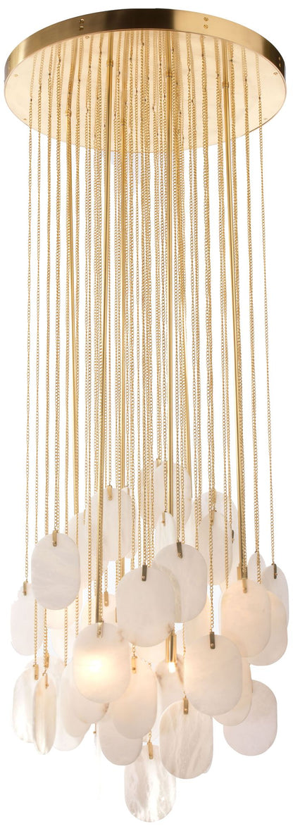 Metropolitan Constaledo 6-Light 27.5-in Brass Pan Pendant