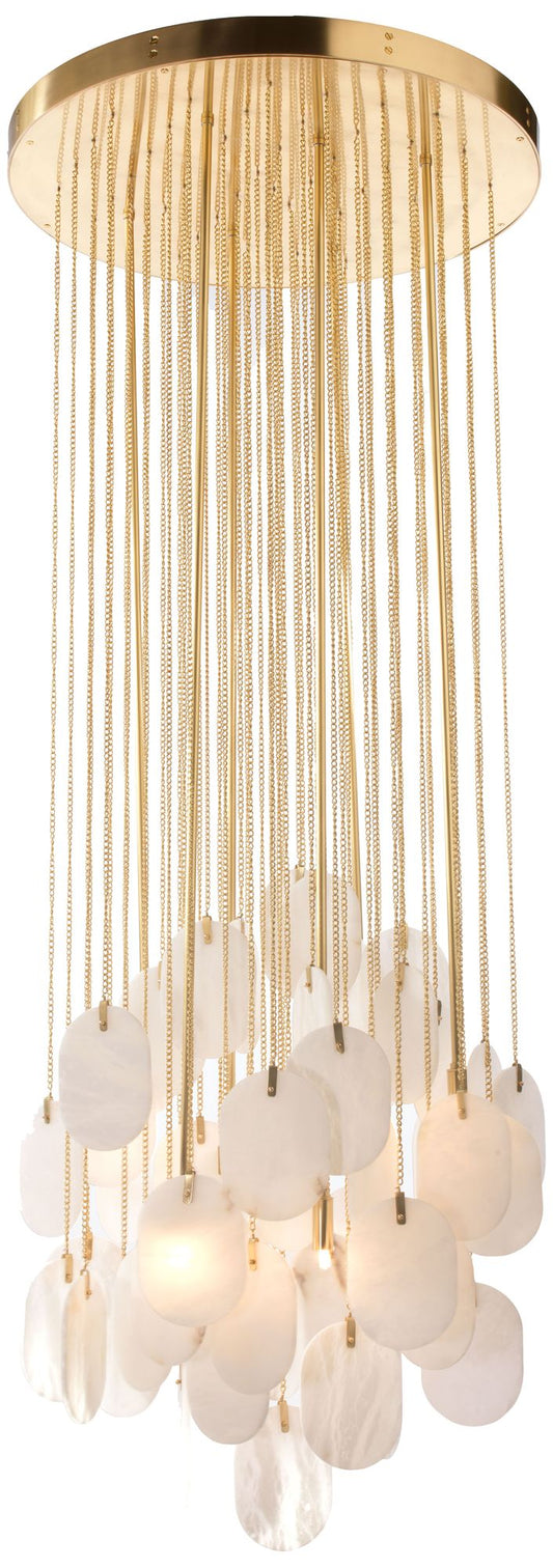 Metropolitan Constaledo 6-Light 27.5-in Brass Pan Pendant
