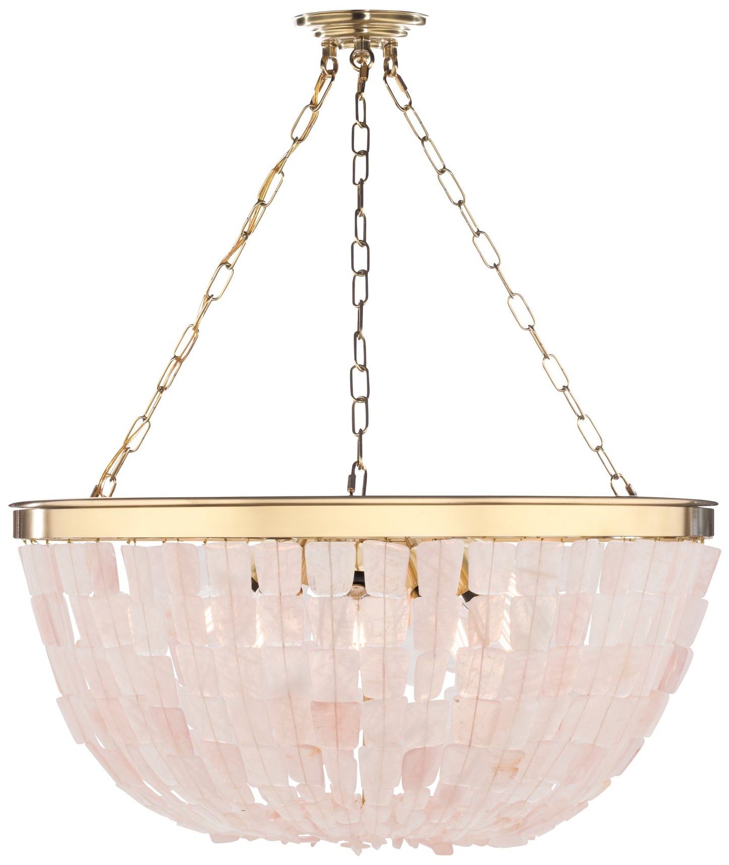 Metropolitan Flotsam 8-Light 33.5-in Brass Pendant