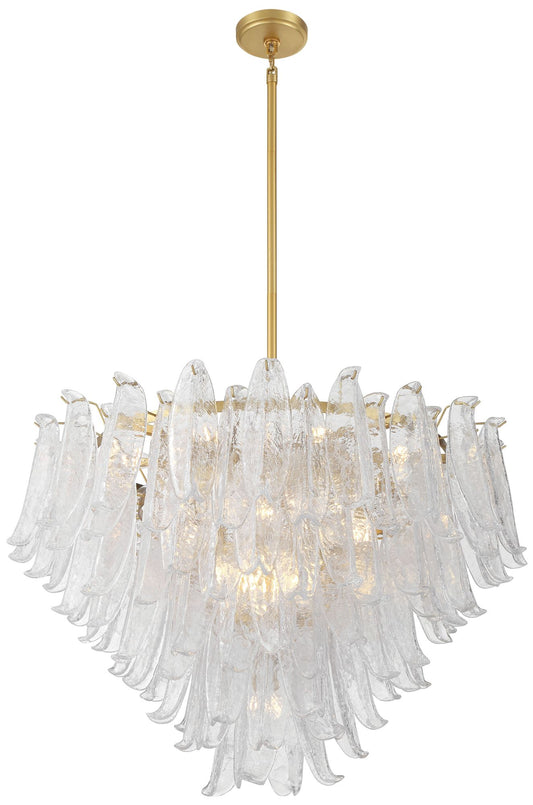 Metropolitan Regent 17-Light 36.75-in Legacy Brass Indoor Chandelier