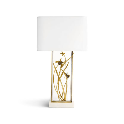 Michael Aram Black Iris Table Lamp