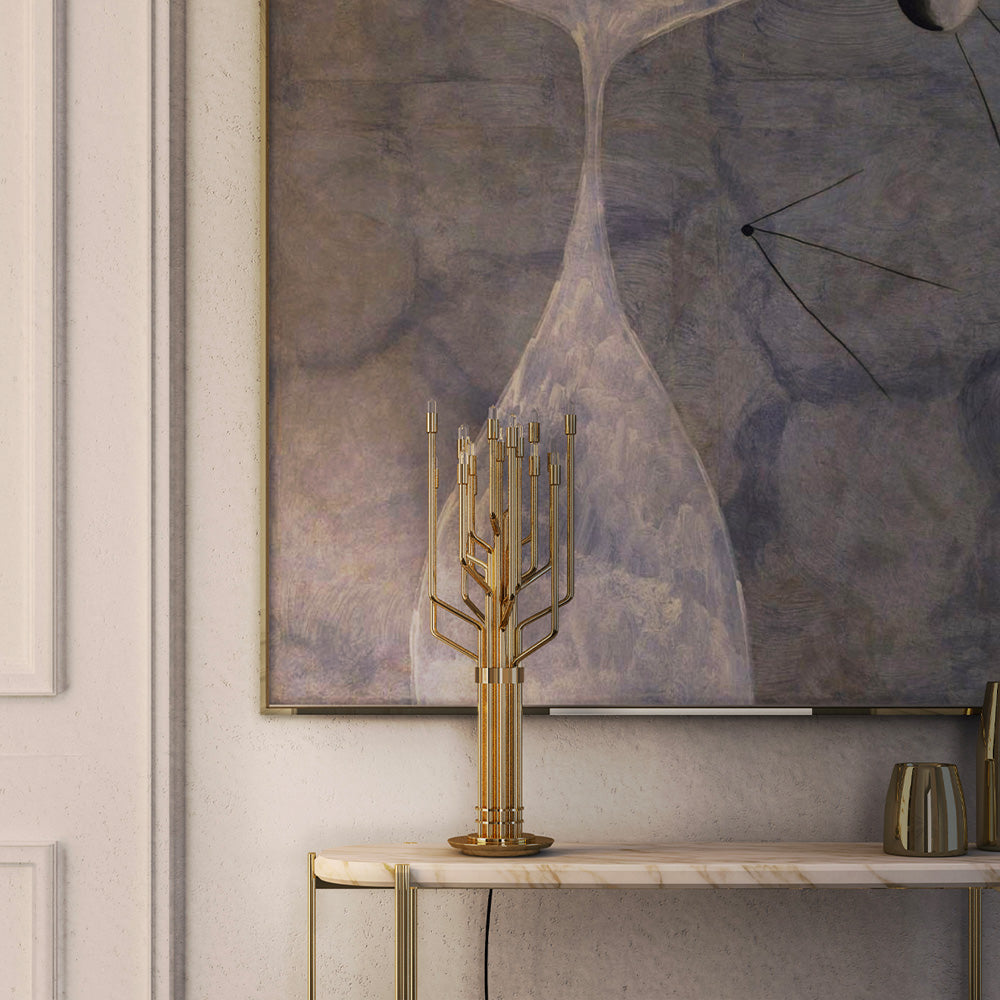 Mid Century Inspired Table Lamp