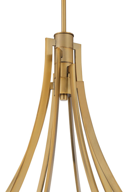 Minka-Lavery Pearl LED 49.25-in Legacy Brass Indoor Chandelier