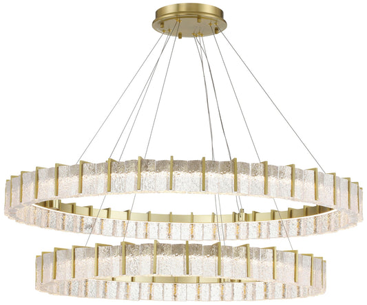 Minka-Lavery Sevryn LED 44.5-in Soft Brass Indoor Chandelier