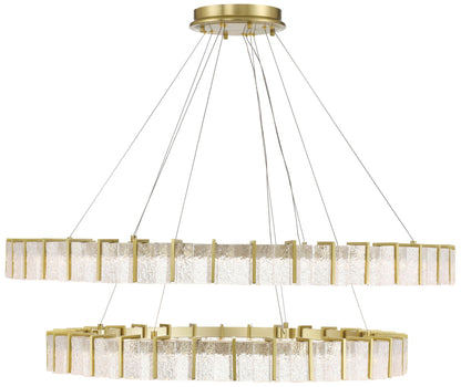 Minka-Lavery Sevryn LED 44.5-in Soft Brass Indoor Chandelier