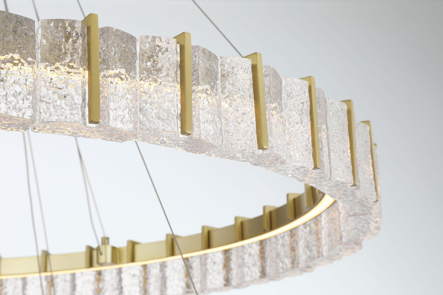 Minka-Lavery Sevryn LED 44.5-in Soft Brass Indoor Chandelier