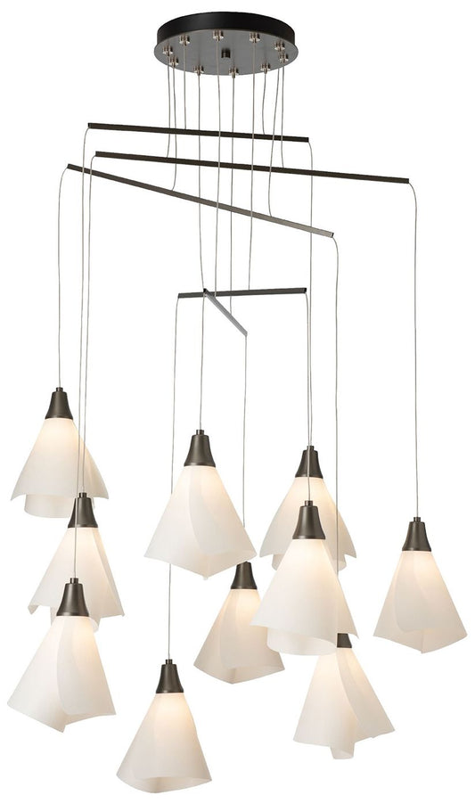 Mobius 10-Light 39.2" Wide Dark Smoke Mobile Pendant