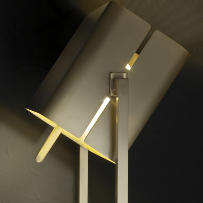 Modern Adjustable Floor Lamp With Marble Base