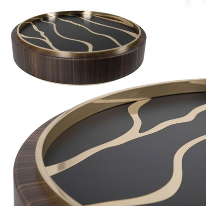 Modern Patterned Low Coffee Table