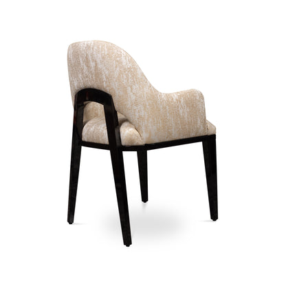 Modern Art Deco Style Tub Dining Chair