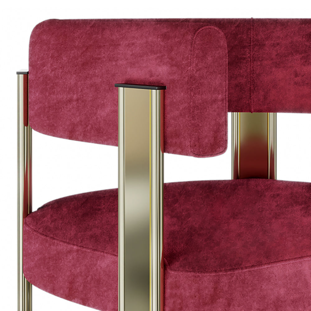 Modern Curved Dining Chair