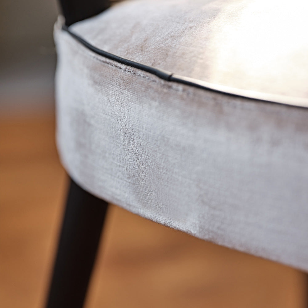 Modern Designer Velvet Dining Chair