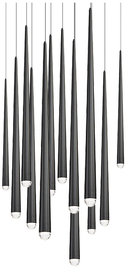 Modern Forms Cascade Black 3500K