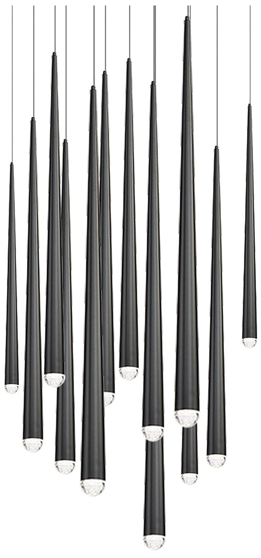 Modern Forms Cascade Black 3500K