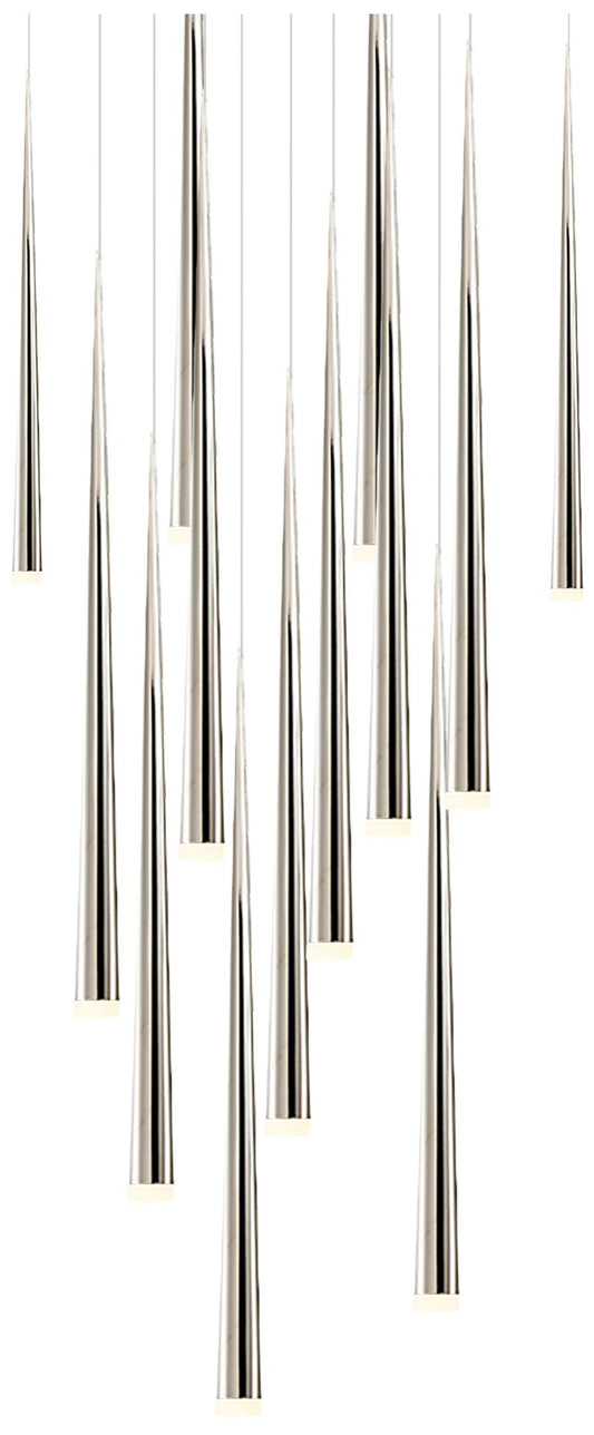 Modern Forms Cascade Polished Nickel 3500K