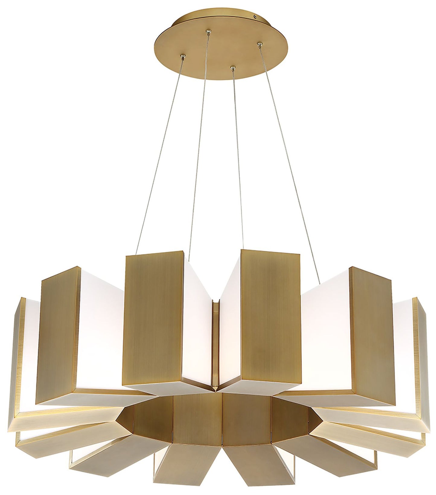 Modern Forms Chronos Aged Brass 3000K