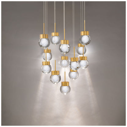 Modern Forms Double Bubble Aged Brass 3000K