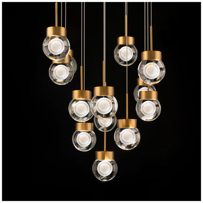 Modern Forms Double Bubble Aged Brass 3000K