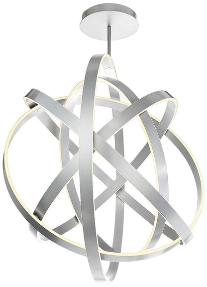 Modern Forms Kinetic 60" Wide Titanium 5-Light LED Pendant