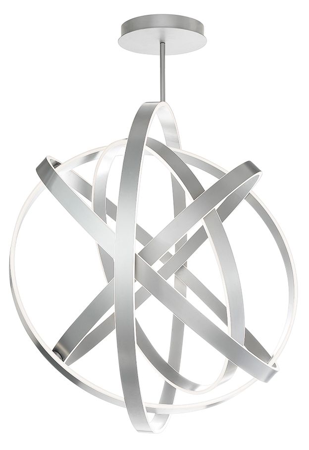 Modern Forms Kinetic 60" Wide Titanium 5-Light LED Pendant