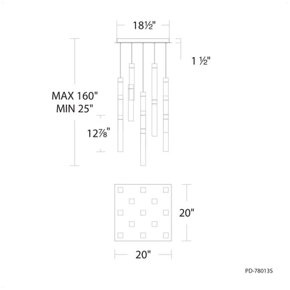 Modern Forms Minx Aged Brass 3000K
