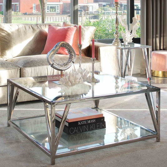 Modern Glass Designer Coffee Table